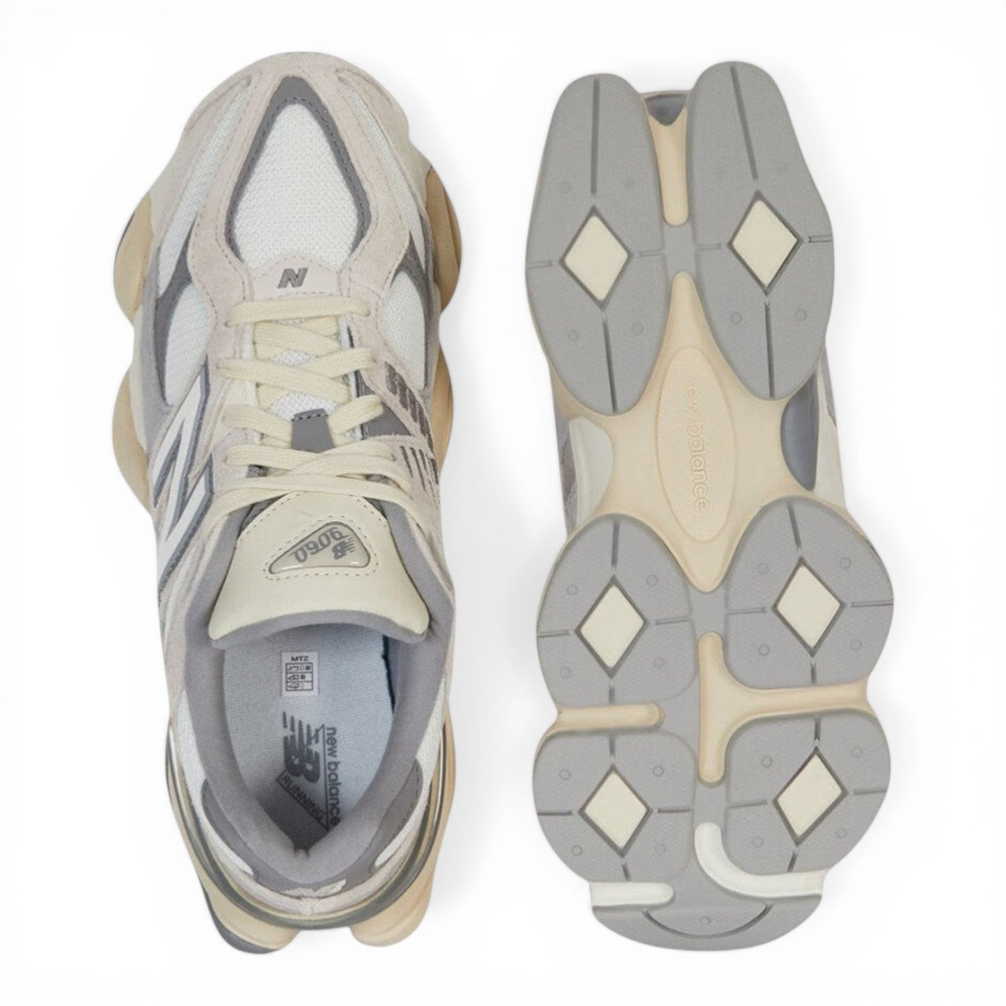 New Balance 9060 (Sea Salt / Grey)