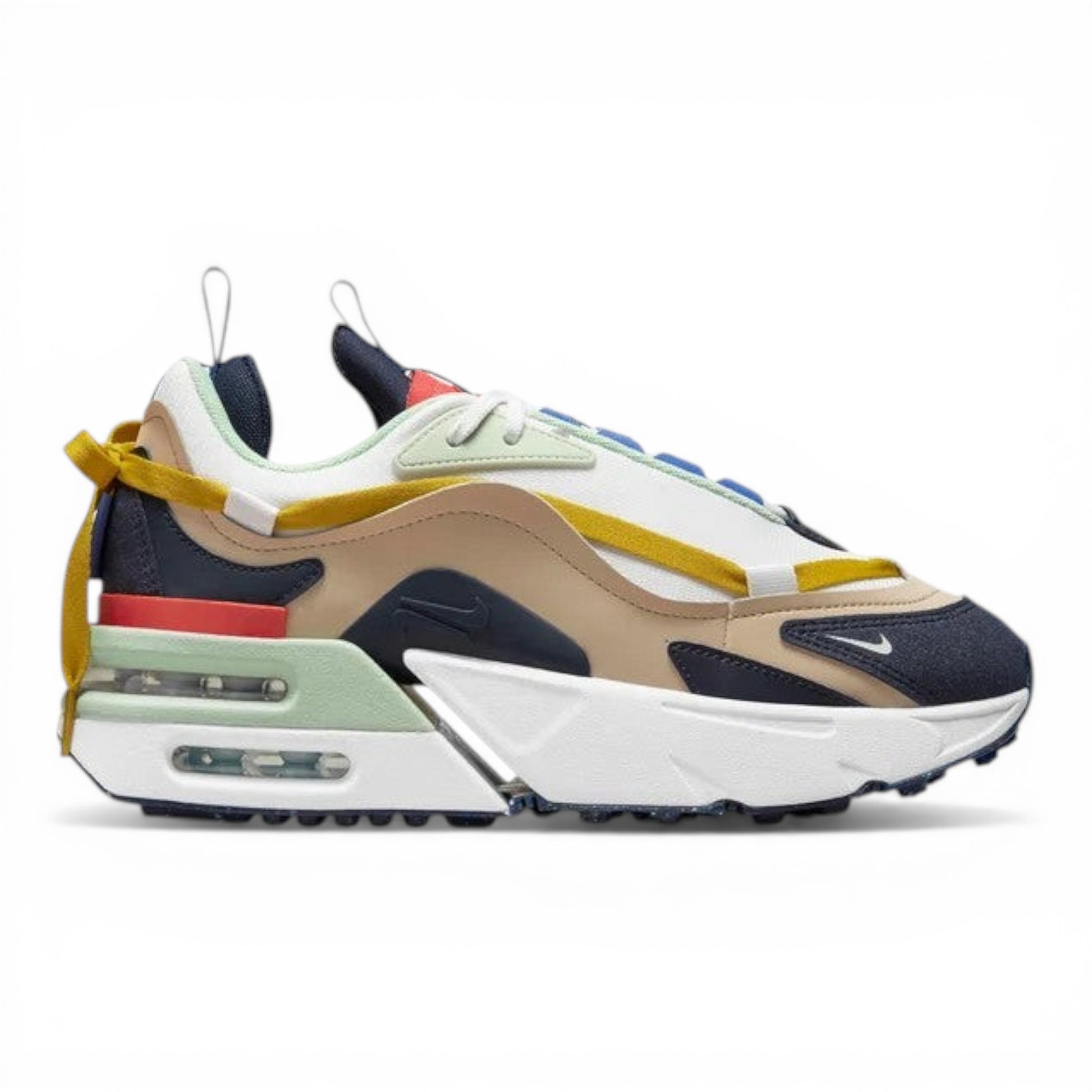 UrbanStyle layered chunky athletic sneakers with a multi-colored design, premium materials, and robust sole.