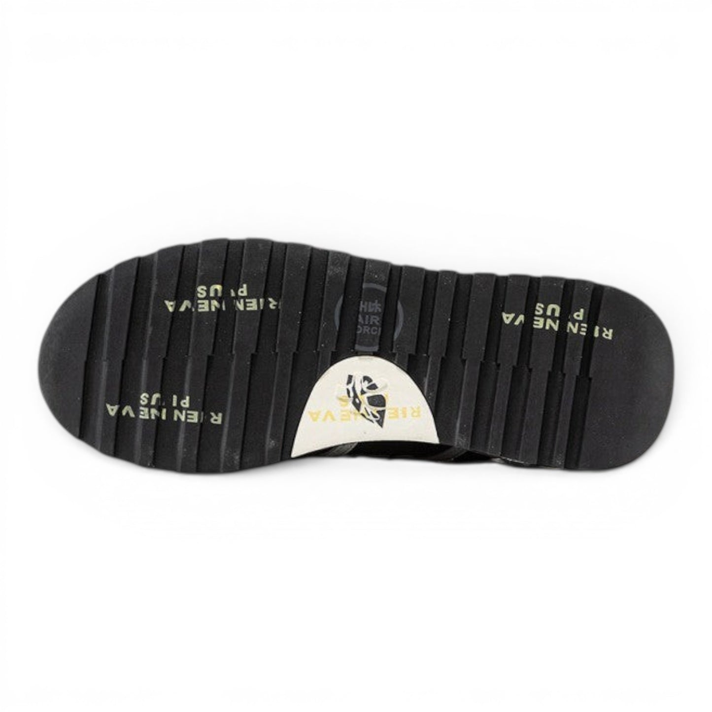 urbanstyle Premiata sneaker rubber outsole with signature graphic print and textured tread pattern