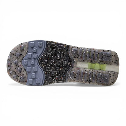 Urbanstyle Women's Nike Air Max Verona sneaker sole with grey, lavender, and pale yellow accents and visible air cushioning.